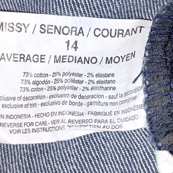 Gloria Vanderbilt Amanda Fit Medium Wash Women's Jeans 14 - Picture 2 of 8